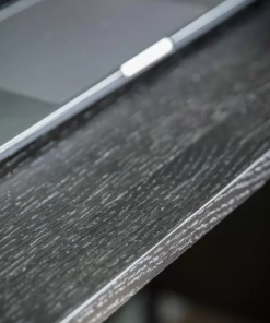 Burbury Black & Oak 2 Drawer Desk4