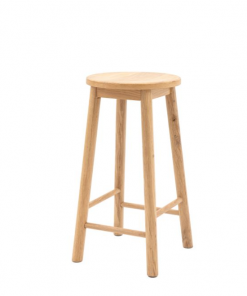 Elegant Natural Oak Bar Stool – Timeless Design & Quality Craftsmanship5